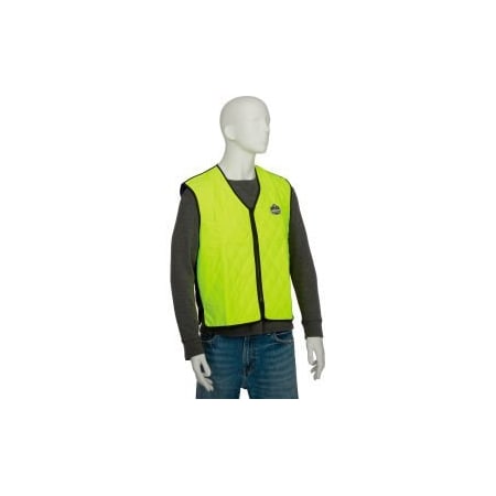 Ergodyne Ergodyne Chill-Its 6665 Evaporative Cooling Vest, Lime, XL 12535